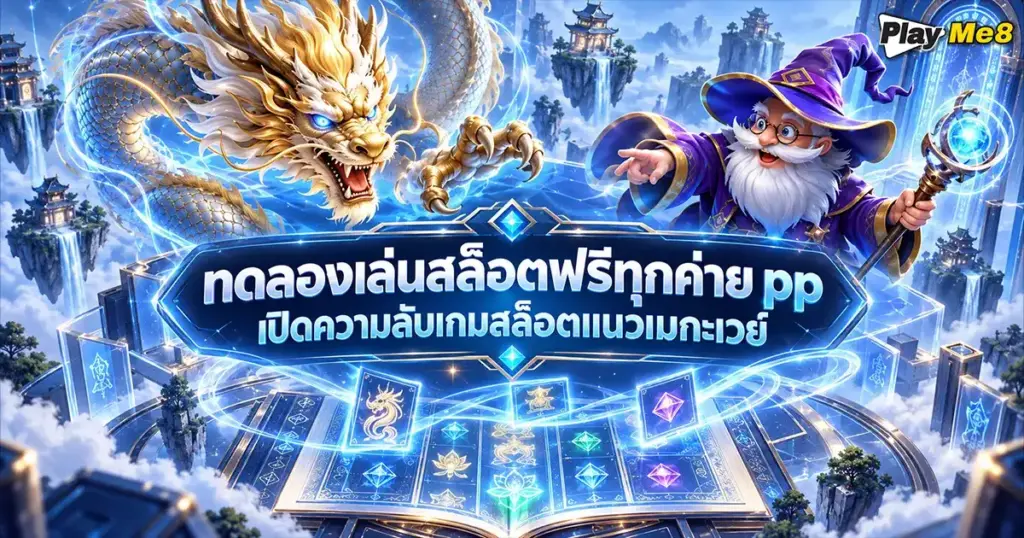 ทดลองเล่นสล็อตฟรีทุกค่าย pp