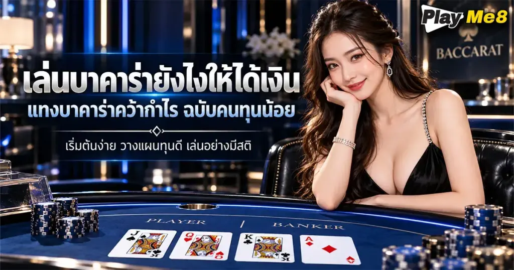 เล่นบาคาร่ายังไงให้ได้เงิน